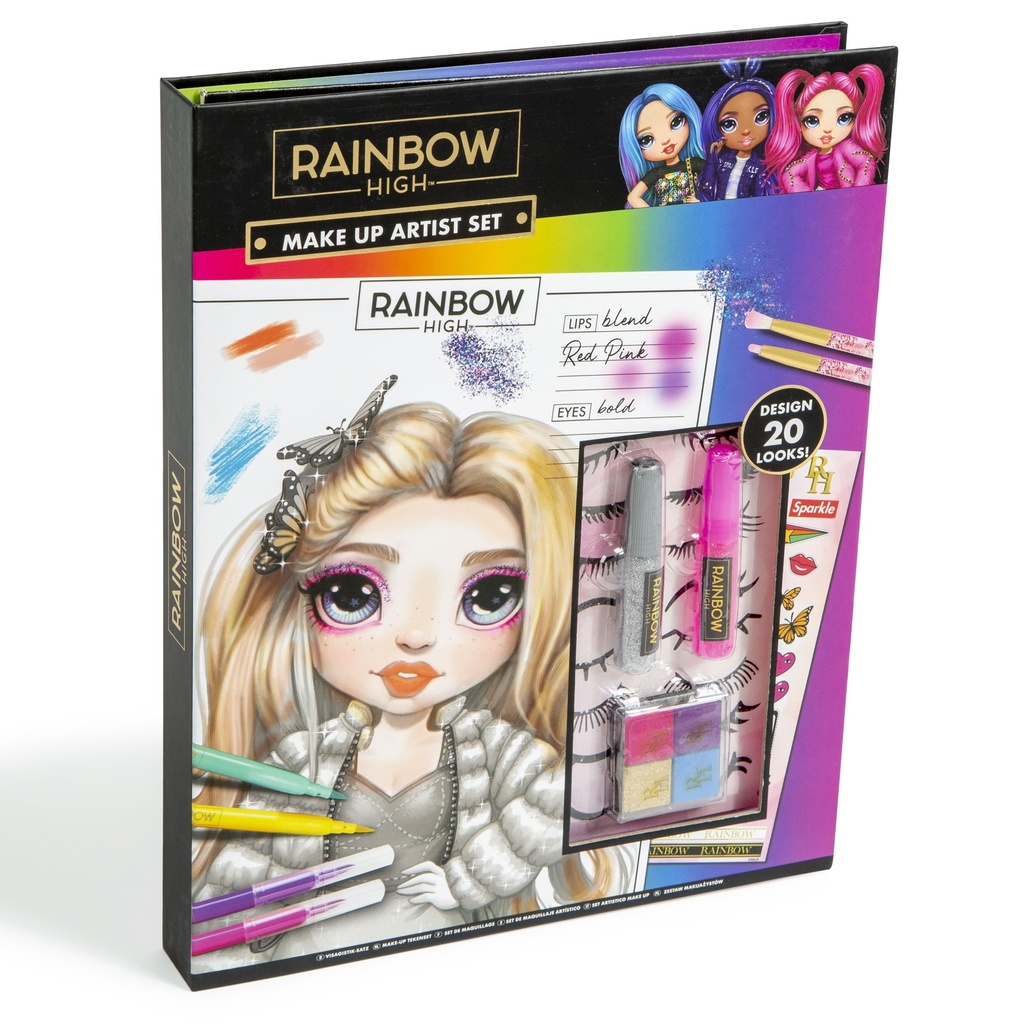 RAINBOW HIGH MAKEUP ARTIST DESIGN SET