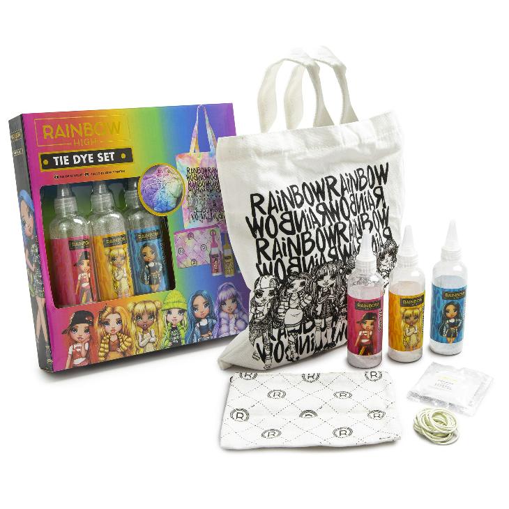 SET DE TIE DYE DE RAINBOW HIGH